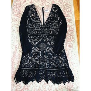 BB Dakota by Steve Madden “That’s Deep” Lace Dress size 8